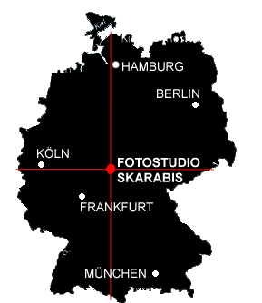 Lage Fotostudio - Deutschlandkarte